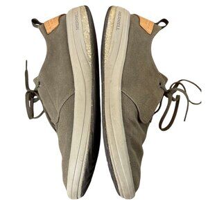 Merrell Mens Olive Canvas Lace-Up Shoes Size 11 Casual Outdoor Style Durable